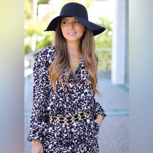 Ann Taylor/Loft Floral Romper